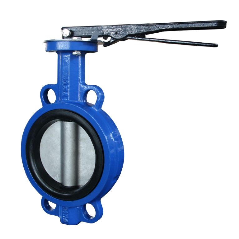 Cast Iron Body Ductile Iron Disc Wafer Butterfly Valve China Valve