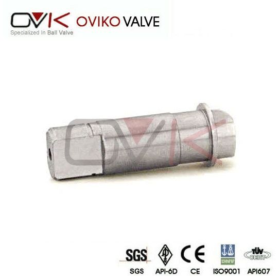 CNC Hydraulic Stainless Steel Zinc-Plating / Nickel Platevalve Ball Valve Stem